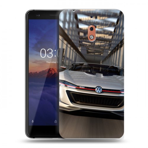 Дизайнерский пластиковый чехол для Nokia 2.1 Volkswagen