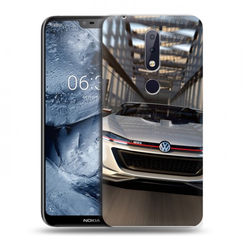 Дизайнерский пластиковый чехол для Nokia 6.1 Plus Volkswagen