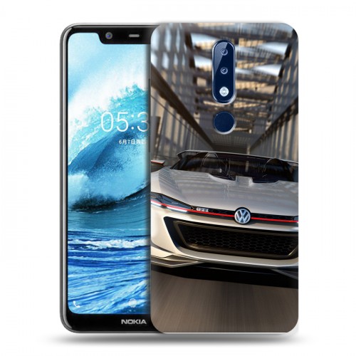 Дизайнерский силиконовый чехол для Nokia 5.1 Plus Volkswagen