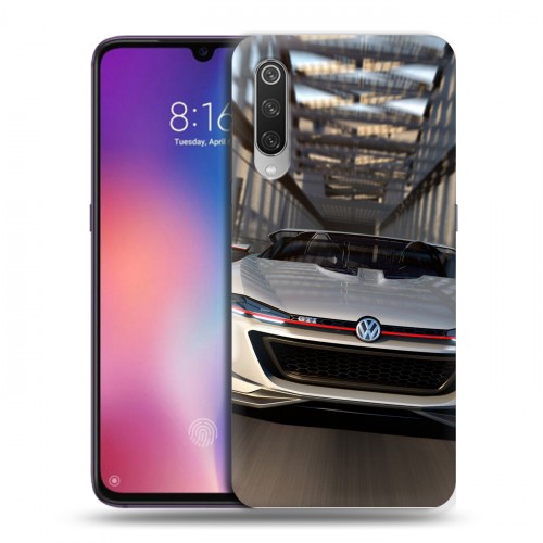 Дизайнерский силиконовый с усиленными углами чехол для Xiaomi Mi9 Volkswagen