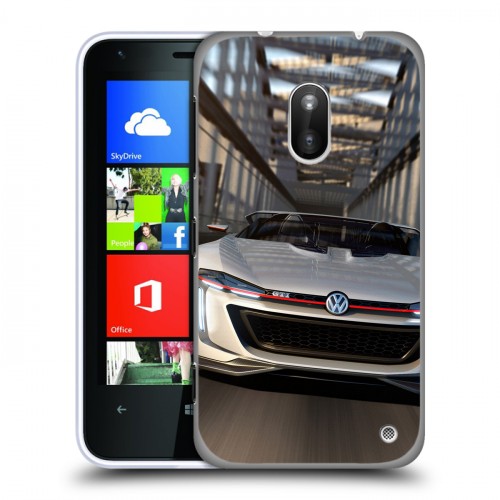 Дизайнерский пластиковый чехол для Nokia Lumia 620 Volkswagen