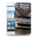 Дизайнерский пластиковый чехол для Huawei Ascend D2 Volkswagen