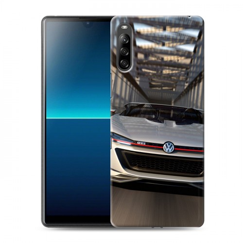 Дизайнерский силиконовый с усиленными углами чехол для Sony Xperia L4 Volkswagen