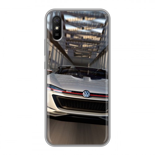 Дизайнерский силиконовый чехол для Xiaomi RedMi 9A Volkswagen