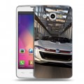 Дизайнерский пластиковый чехол для LG L60 Volkswagen