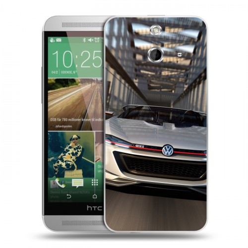 Дизайнерский пластиковый чехол для HTC One E8 Volkswagen