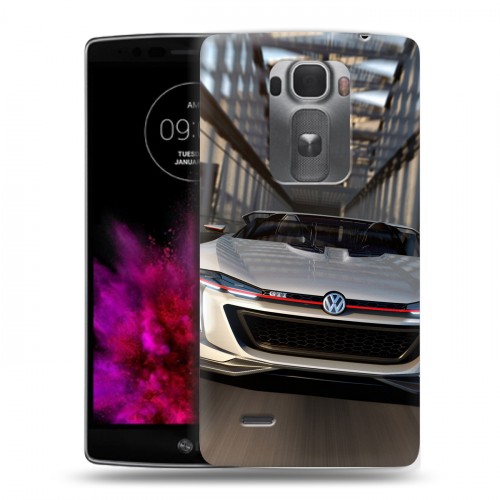 Дизайнерский пластиковый чехол для LG G Flex 2 Volkswagen