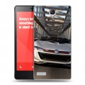 Дизайнерский пластиковый чехол для Xiaomi RedMi Note Volkswagen