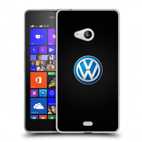 Дизайнерский пластиковый чехол для Microsoft Lumia 540 Volkswagen