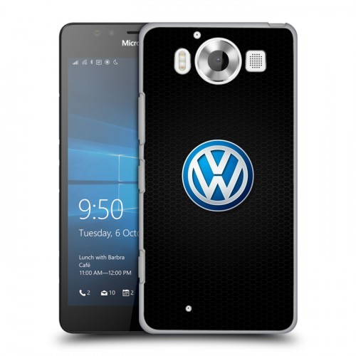 Дизайнерский пластиковый чехол для Microsoft Lumia 950 Volkswagen