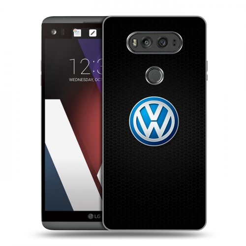 Дизайнерский пластиковый чехол для LG V20 Volkswagen