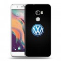 Дизайнерский пластиковый чехол для HTC One X10 Volkswagen