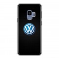 Дизайнерский пластиковый чехол для Samsung Galaxy S9 Volkswagen
