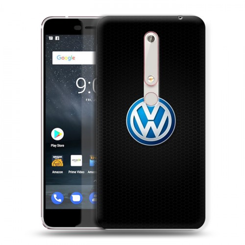 Дизайнерский пластиковый чехол для Nokia 6 (2018) Volkswagen