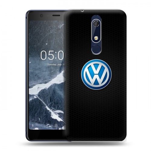 Дизайнерский пластиковый чехол для Nokia 5.1 Volkswagen