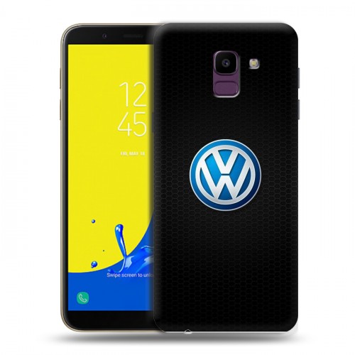 Дизайнерский пластиковый чехол для Samsung Galaxy J6 Volkswagen