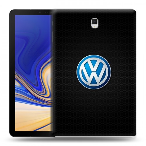 Дизайнерский силиконовый чехол для Samsung Galaxy Tab S4 Volkswagen