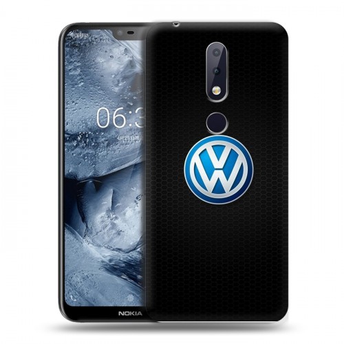 Дизайнерский пластиковый чехол для Nokia 6.1 Plus Volkswagen