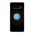 Дизайнерский силиконовый чехол для Samsung Galaxy S10 Volkswagen