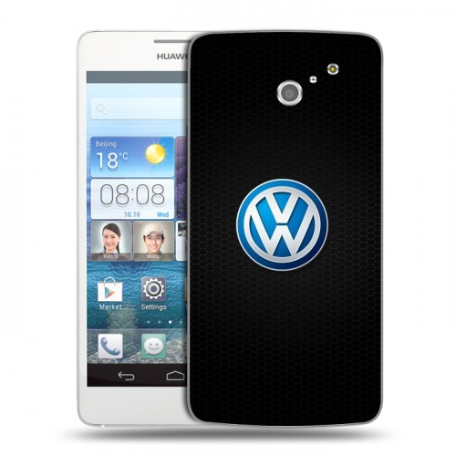 Дизайнерский пластиковый чехол для Huawei Ascend D2 Volkswagen