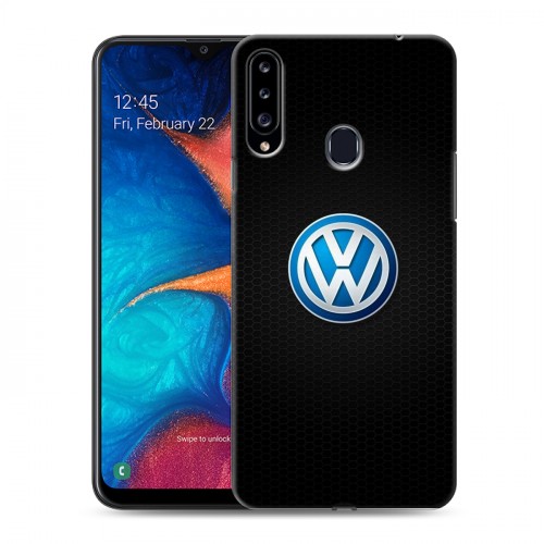 Дизайнерский пластиковый чехол для Samsung Galaxy A20s Volkswagen