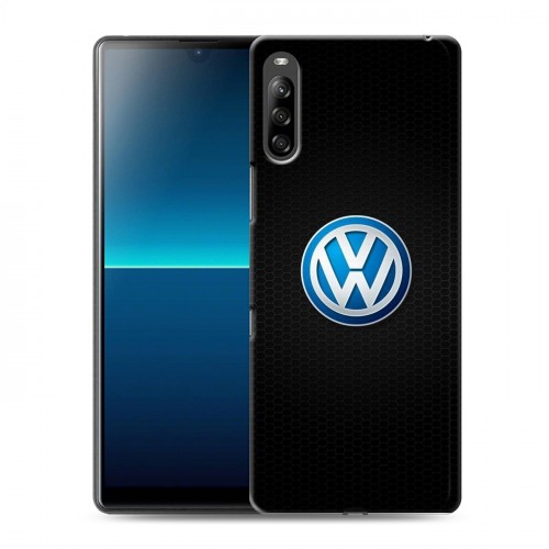 Дизайнерский силиконовый с усиленными углами чехол для Sony Xperia L4 Volkswagen