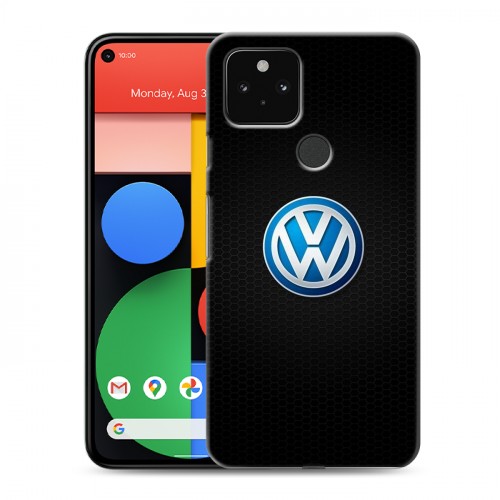 Дизайнерский пластиковый чехол для Google Pixel 5 Volkswagen