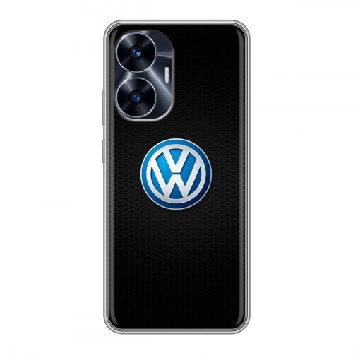Дизайнерский силиконовый с усиленными углами чехол для Realme C55 Volkswagen
