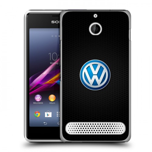 Дизайнерский силиконовый чехол для Sony Xperia E1 Volkswagen