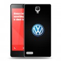 Дизайнерский силиконовый чехол для Xiaomi RedMi Note Volkswagen