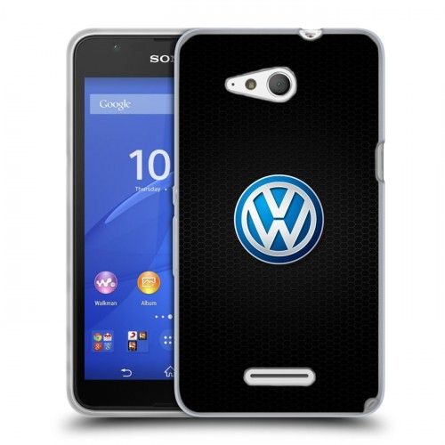 Дизайнерский пластиковый чехол для Sony Xperia E4g Volkswagen