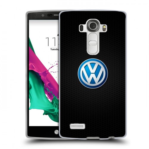 Дизайнерский силиконовый чехол для LG G4 Volkswagen