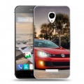 Дизайнерский силиконовый чехол для Micromax Canvas Spark Volkswagen