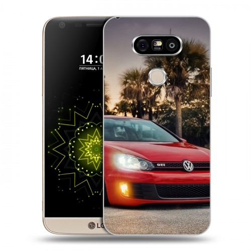 Дизайнерский пластиковый чехол для LG G5 Volkswagen