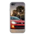 Дизайнерский силиконовый чехол для Iphone 7 Volkswagen