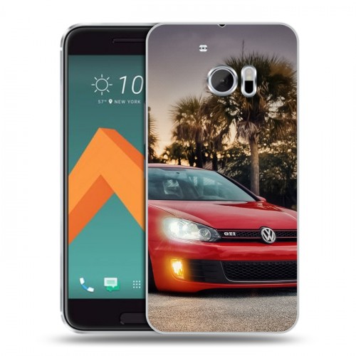 Дизайнерский пластиковый чехол для HTC 10 Volkswagen