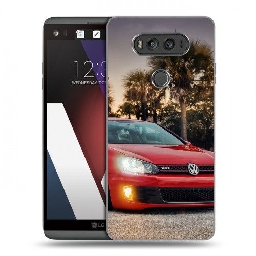 Дизайнерский пластиковый чехол для LG V20 Volkswagen