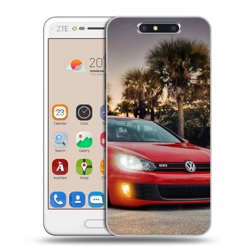 Дизайнерский пластиковый чехол для ZTE Blade V8 Volkswagen