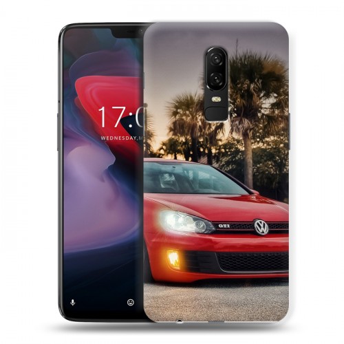 Дизайнерский пластиковый чехол для OnePlus 6 Volkswagen