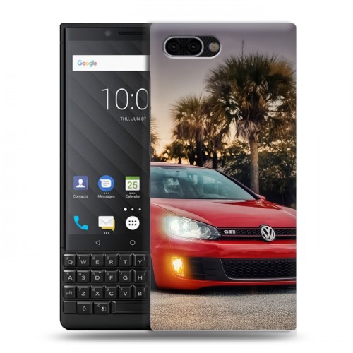 Дизайнерский пластиковый чехол для BlackBerry KEY2 Volkswagen