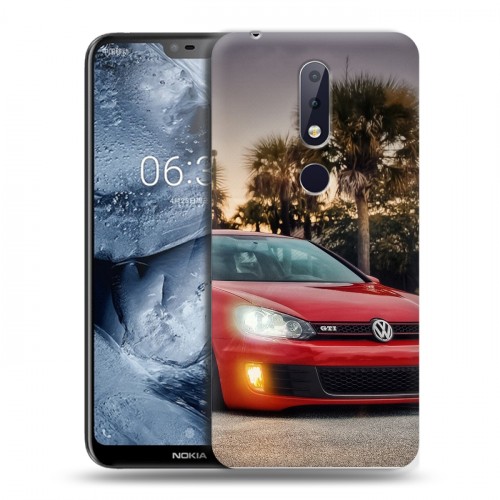 Дизайнерский пластиковый чехол для Nokia 6.1 Plus Volkswagen