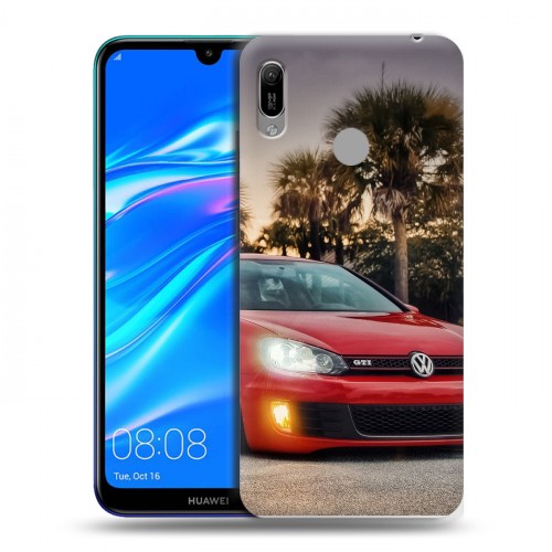 Дизайнерский пластиковый чехол для Huawei Y6 (2019) Volkswagen