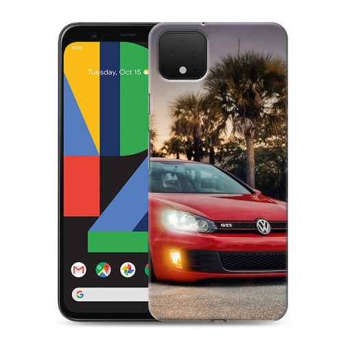 Дизайнерский пластиковый чехол для Google Pixel 4 Volkswagen