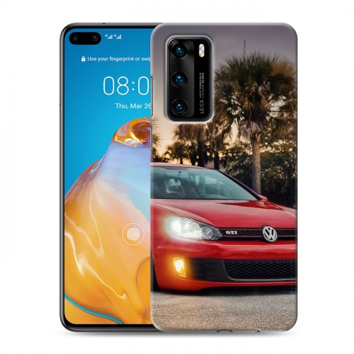 Дизайнерский пластиковый чехол для Huawei P40 Volkswagen