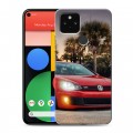 Дизайнерский пластиковый чехол для Google Pixel 5 Volkswagen