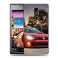 Дизайнерский пластиковый чехол для Huawei Ascend P1 Volkswagen