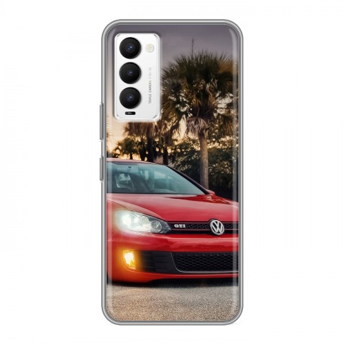 Дизайнерский силиконовый чехол для Tecno Camon 18 Volkswagen