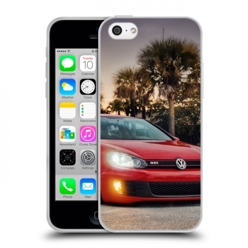 Дизайнерский пластиковый чехол для Iphone 5c Volkswagen