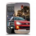 Дизайнерский пластиковый чехол для HTC Desire 500 Volkswagen