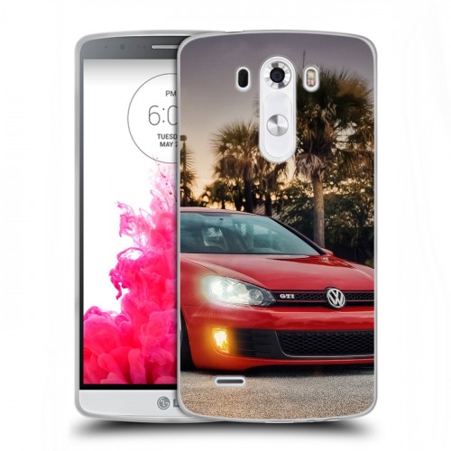 Дизайнерский силиконовый чехол для LG G3 (Dual-LTE) Volkswagen